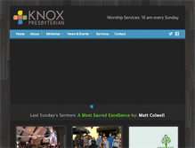 Tablet Screenshot of knoxpasadena.org
